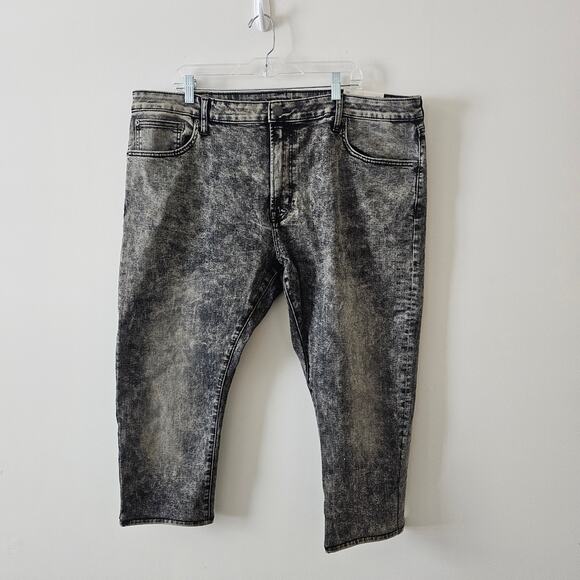 American Eagle Black Flex Slim Men Crop Jeans Size 44x32 - Picture 1 of 5